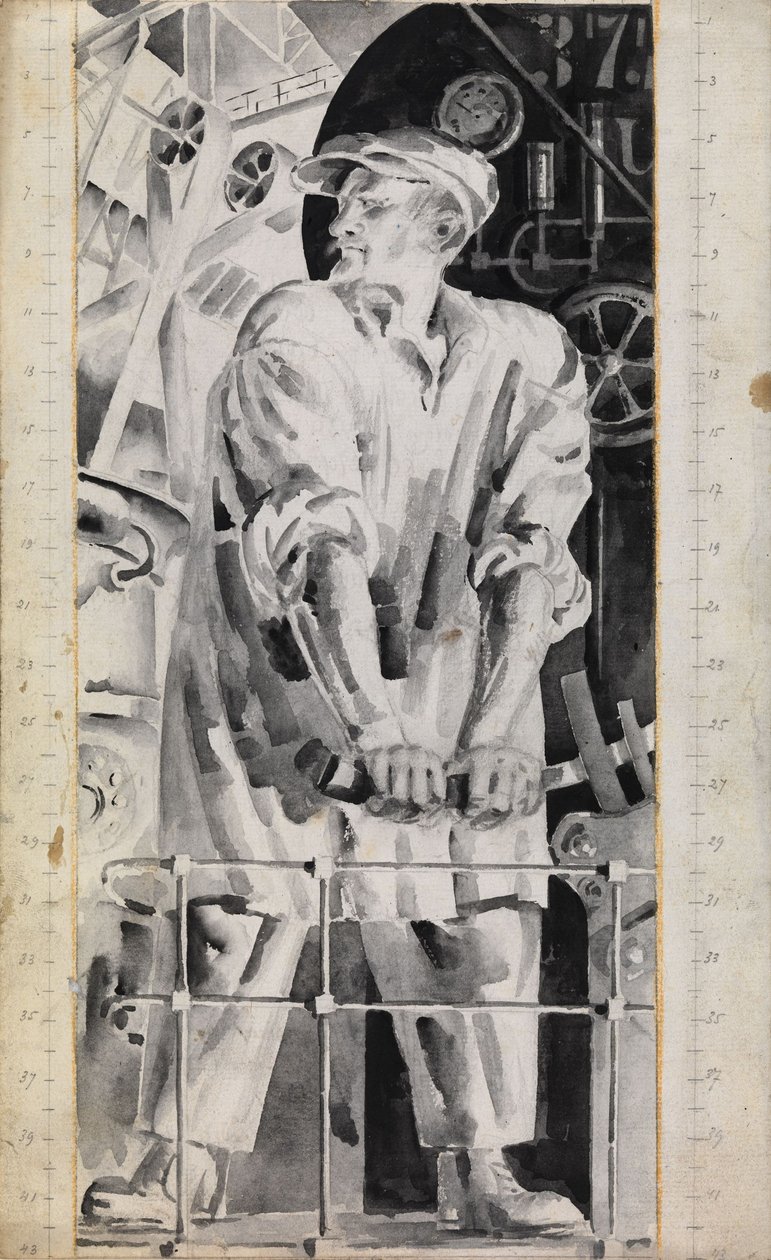 El maquinista, años 1920 de Nikolai Adrianovich Tyrsa