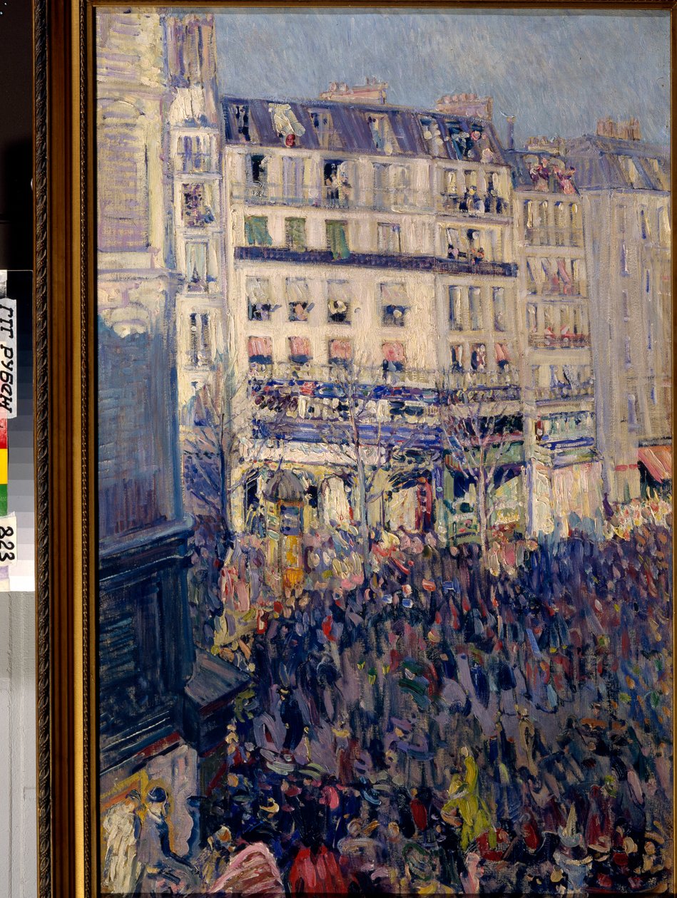 Mardi gras en París de Nikolai Alexandrovich Tarkhoff
