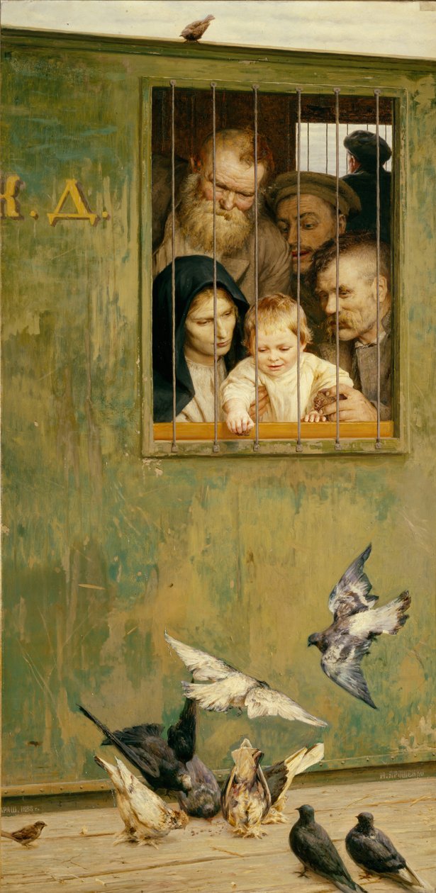 La vida está en todas partes, 1888 de Nikolai Alexandrovich Yaroshenko