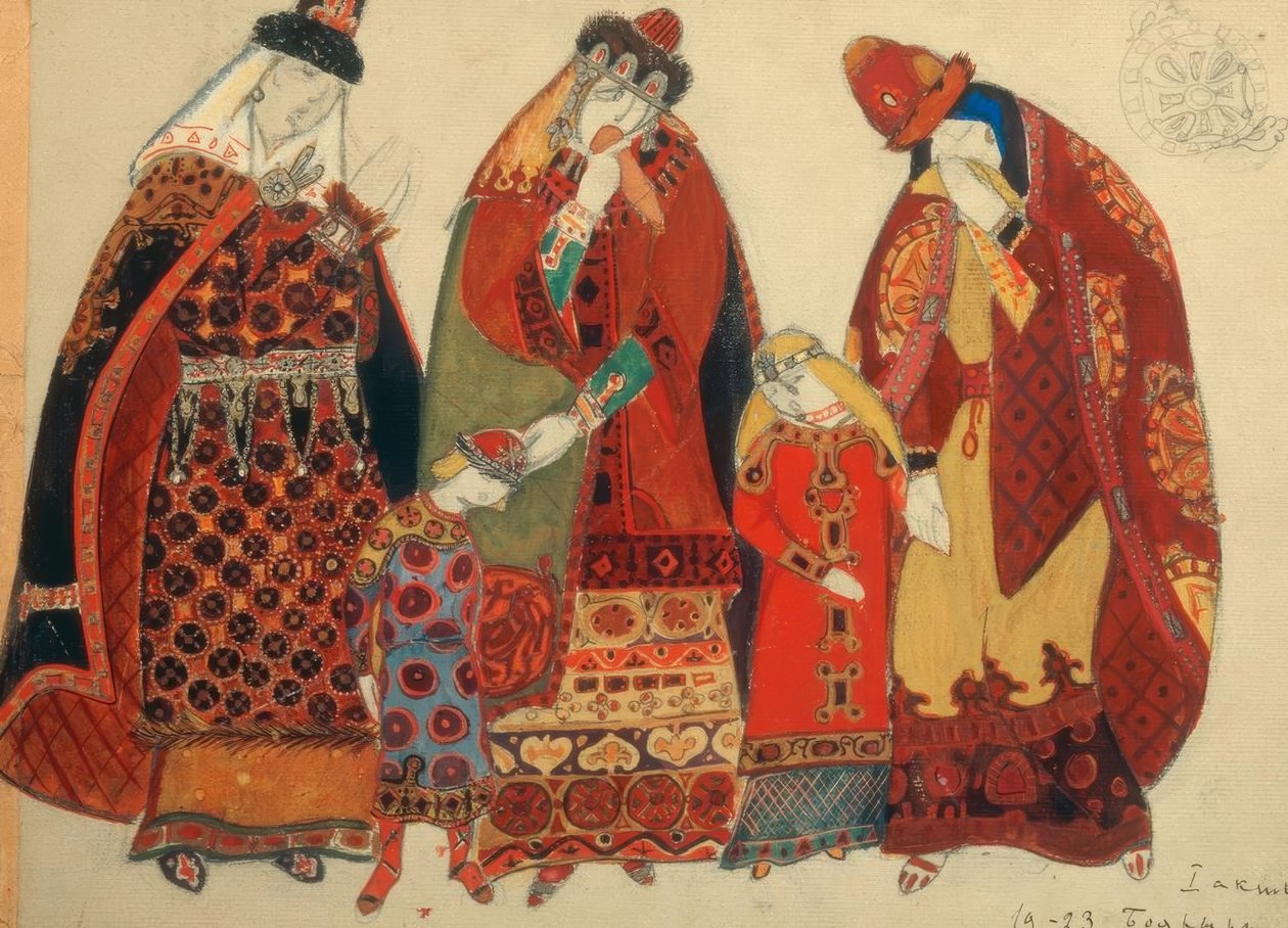Borodin, Príncipe Igor / Figurines de Roerich de Nikolai Konstantinowitsch Roerich