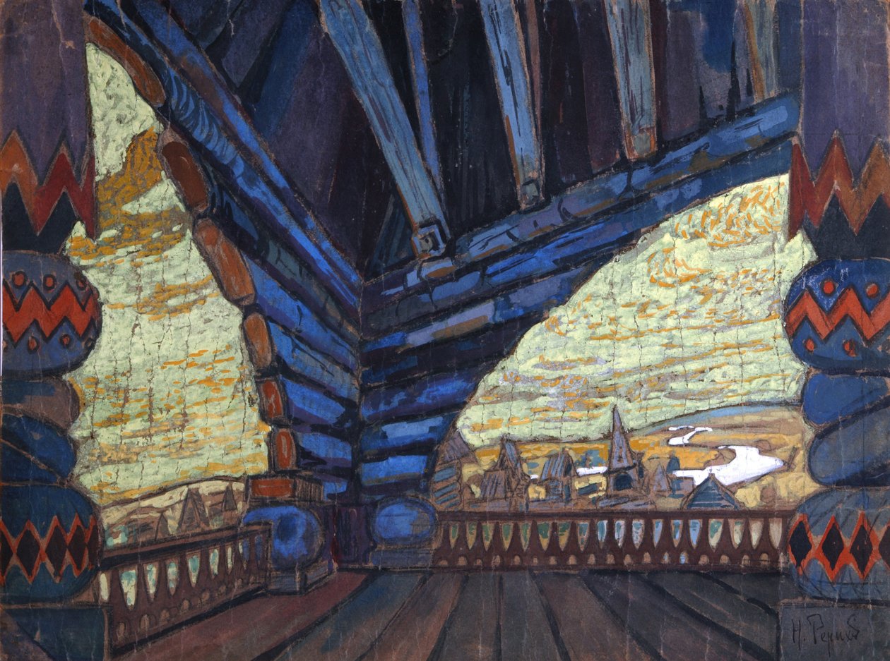 Gulbishche, 1900s de Nikolai Konstantinowitsch Roerich