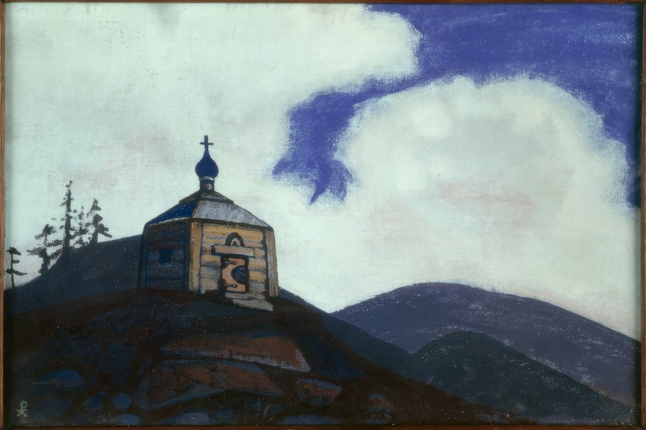 N. K. Roerich, Capilla de San Sergio de Radonezh de Nikolai Konstantinowitsch Roerich