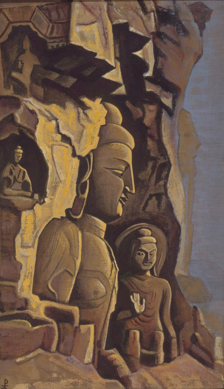 Yungang, 1937 de Nikolai Konstantinowitsch Roerich