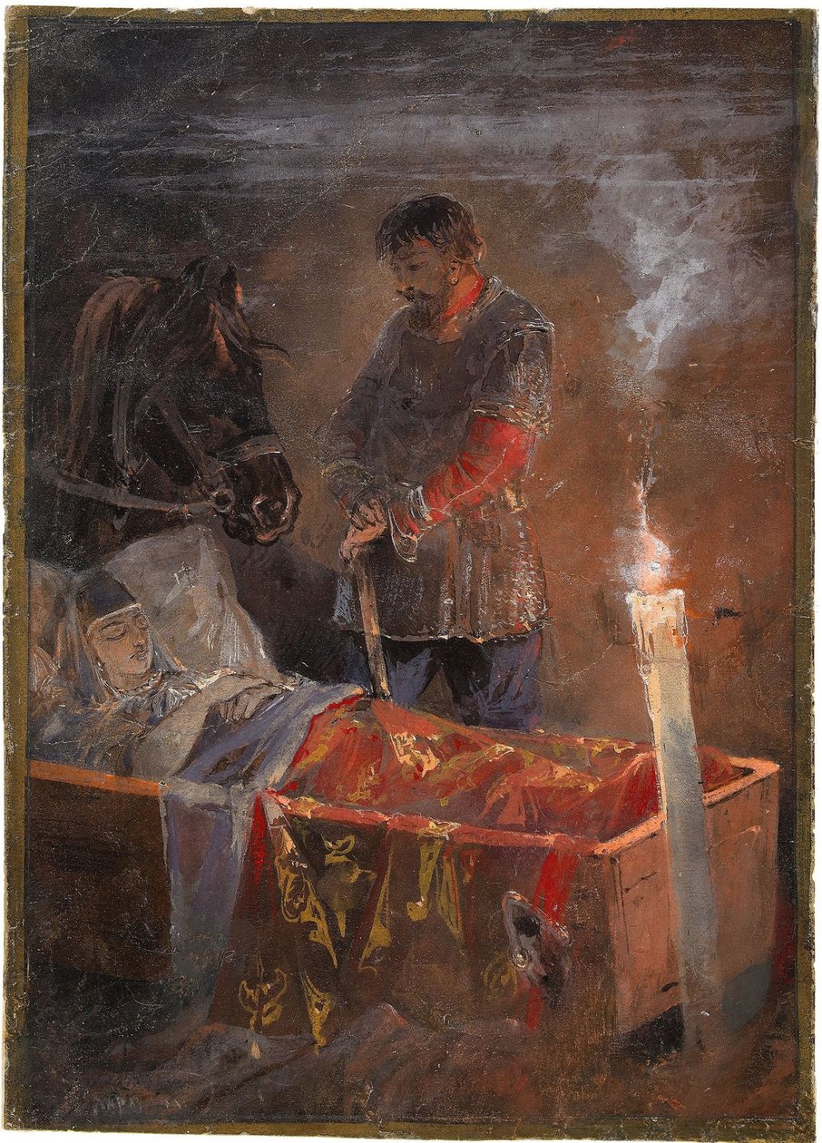 La Bella Durmiente, 1889 de Nikolai Nikolayevich Karasin
