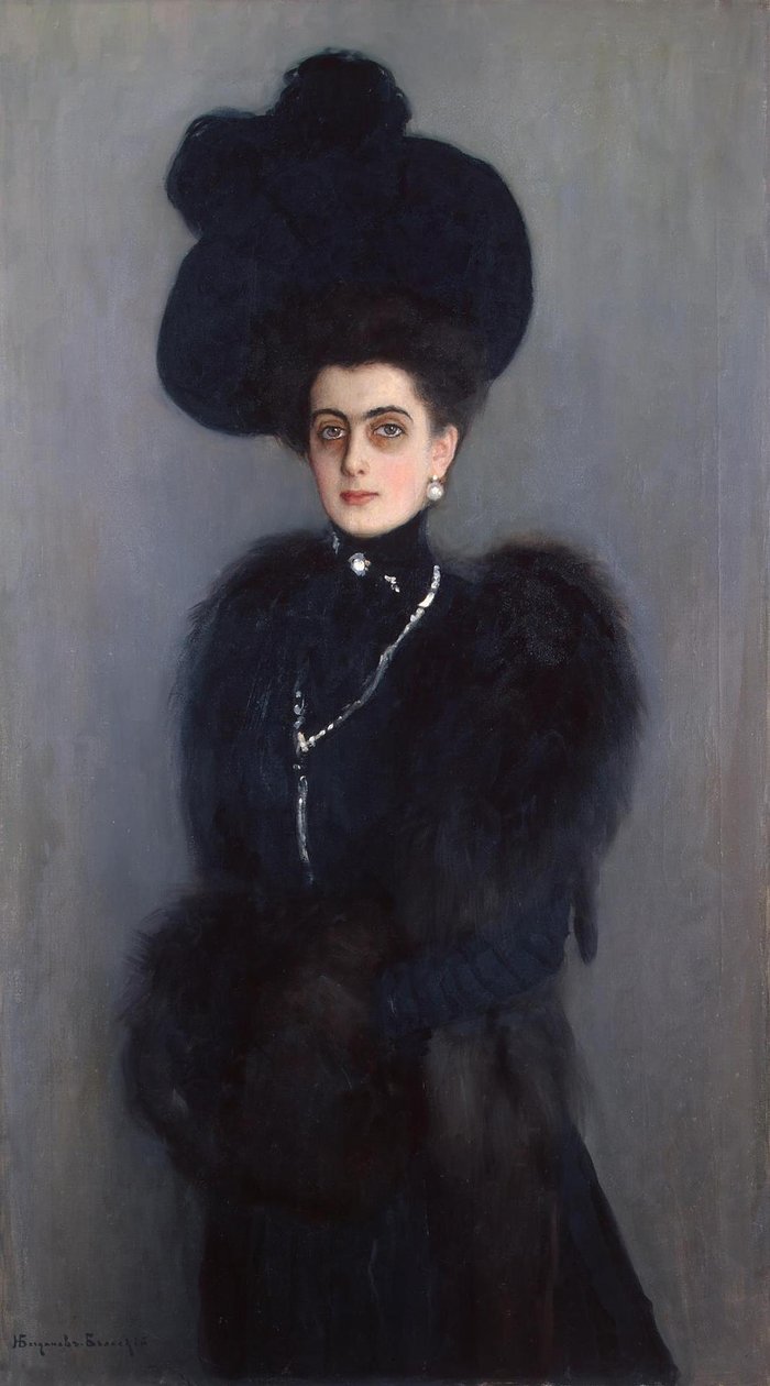 Retrato de la condesa Maria Pavlovna Abamelik-Lazareva, nacida Demidova, Princesa San Donato de Nikolai Petrovich Bogdanov Belsky