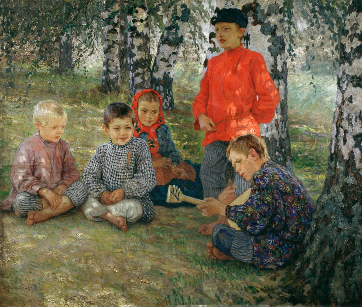 Virtuoso, 1891 de Nikolai Petrovich Bogdanov Belsky