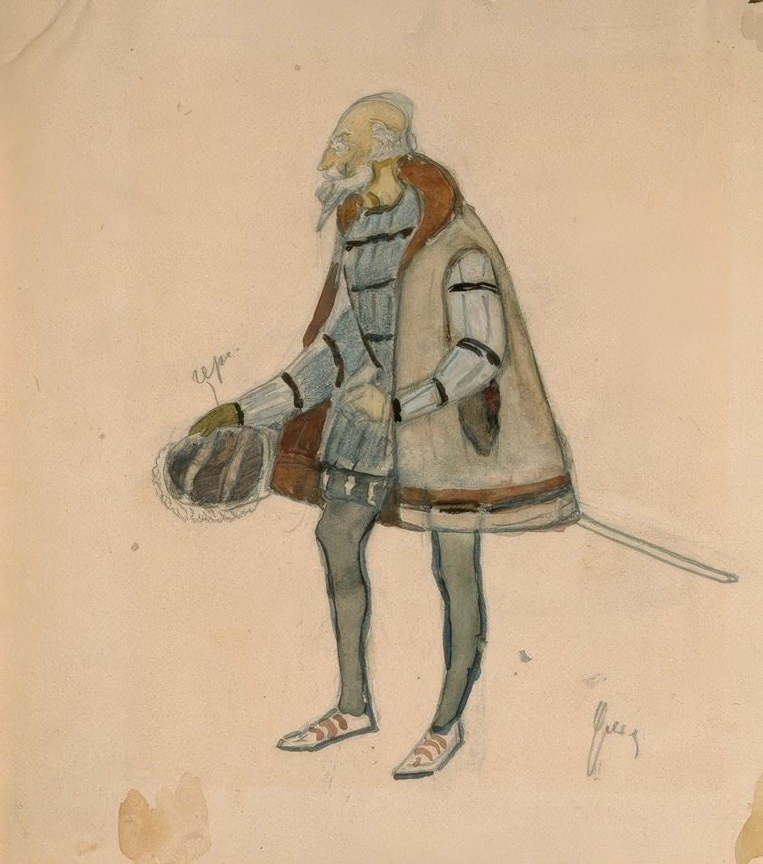 Figurilla del Duque Johann de Nikolaj Pawlowitsch Uljanow