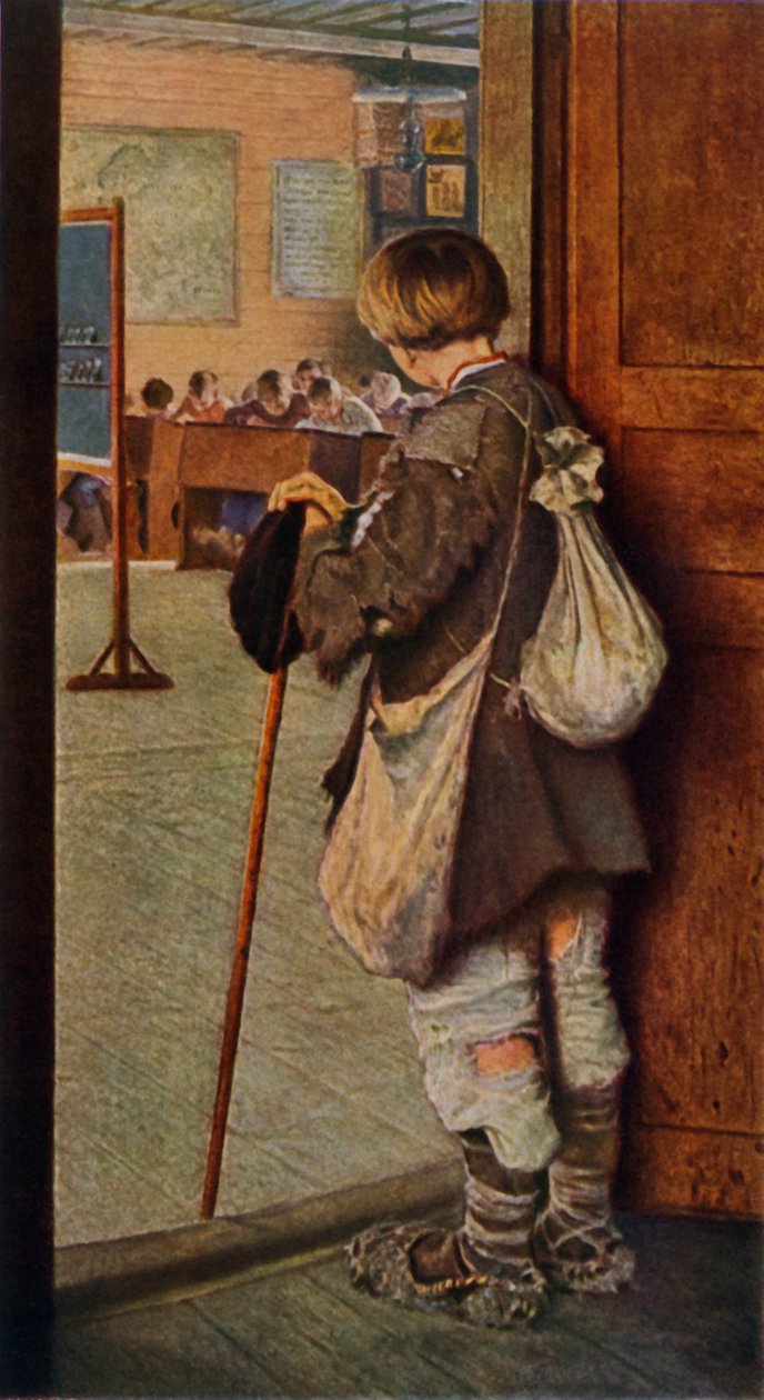 Por las Puertas de la Escuela de Nikolaj Petrovic Bogdanov Bel