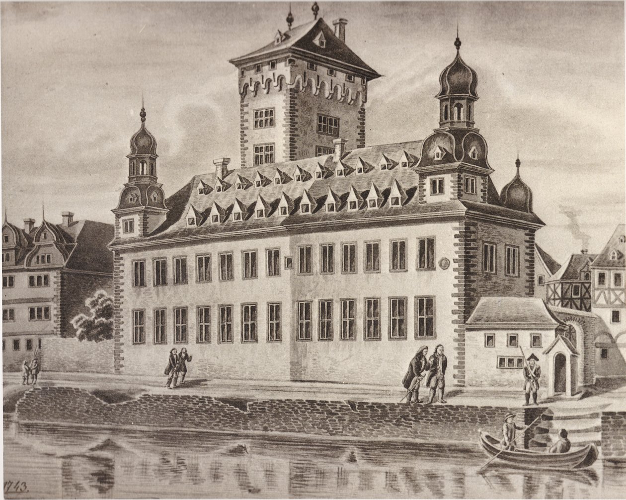 El castillo electoral en el estado antes de 1811 de Nikolaus Schlad