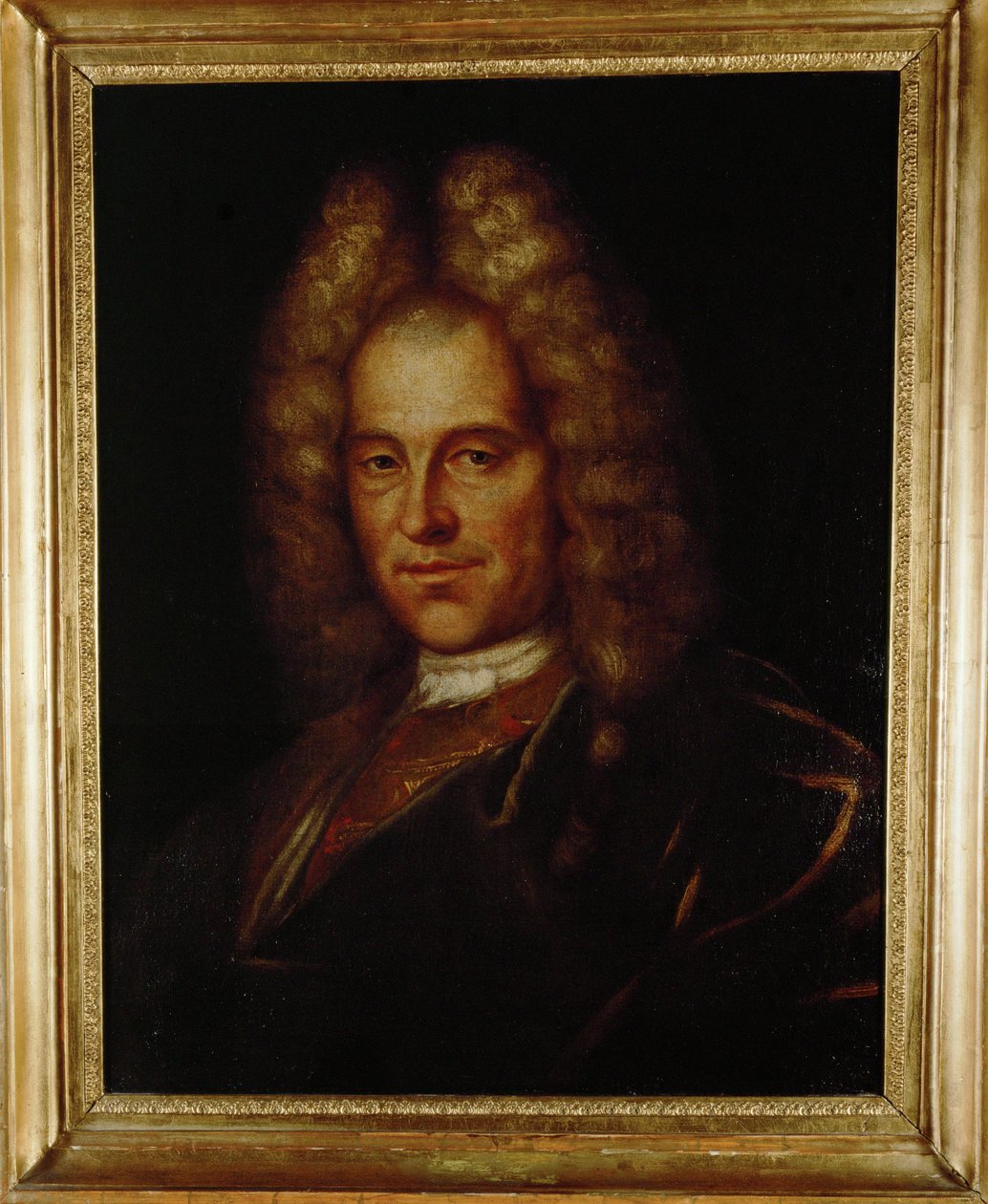 El compositor Johann Joseph Fux, pintó ... (pintura sobre lienzo) de Nikolaus Buck