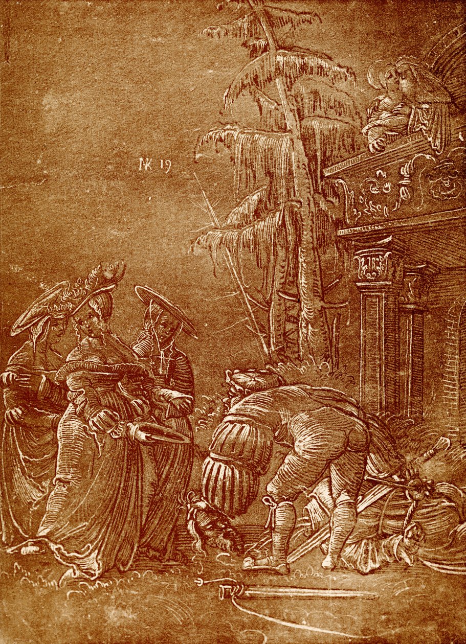 La decapitación de Juan el Bautista de Nikolaus Kirberger