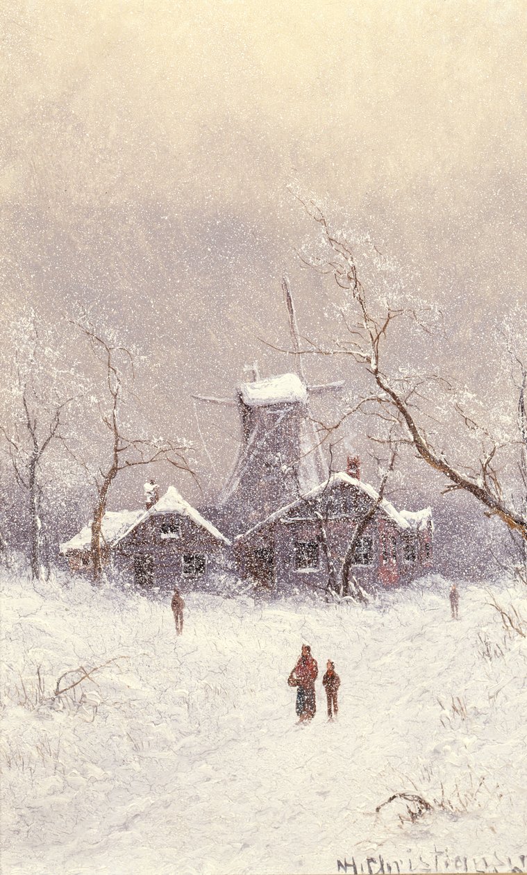 Saliendo del molino de Nils Hans Christiansen