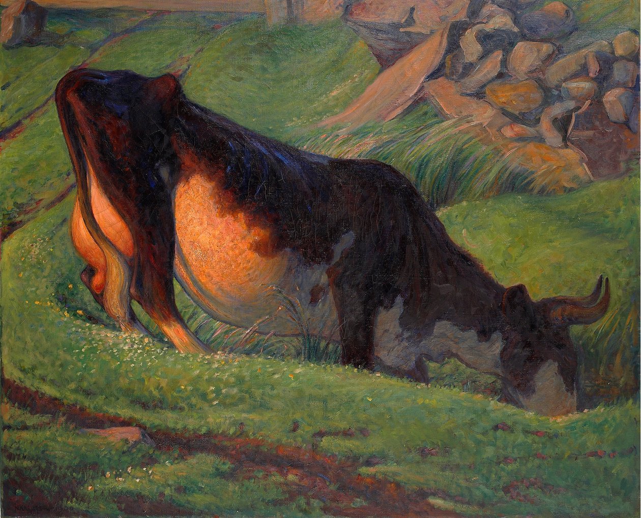 Vaca pastando de Nils Kreuger
