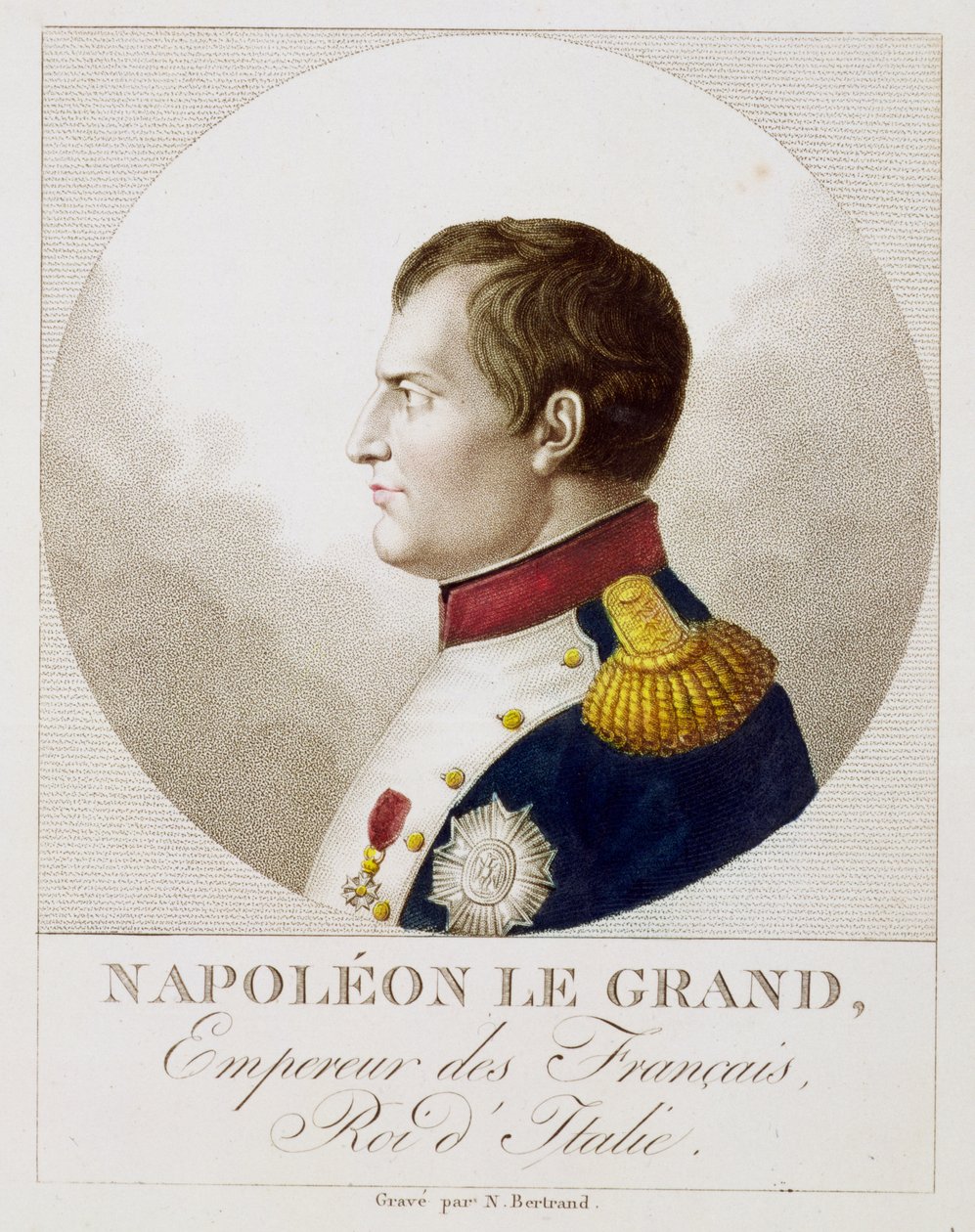 Retrato de Napoleón de Noel Francois Bertrand