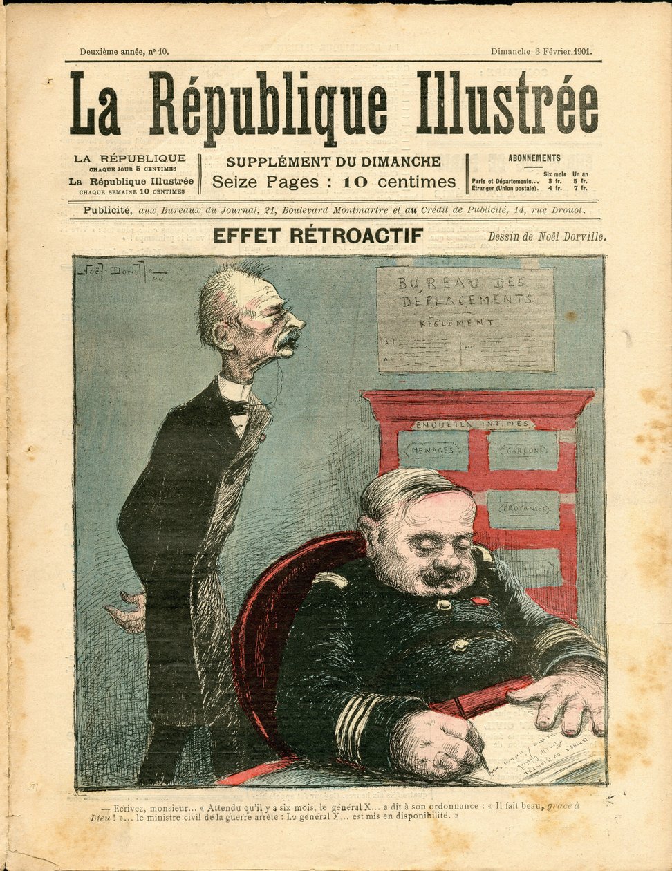 Portada de Republique illustrée de Noel Dorville