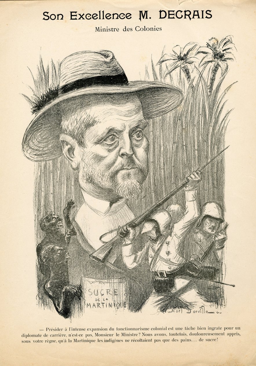 hoja volante de Noel Dorville