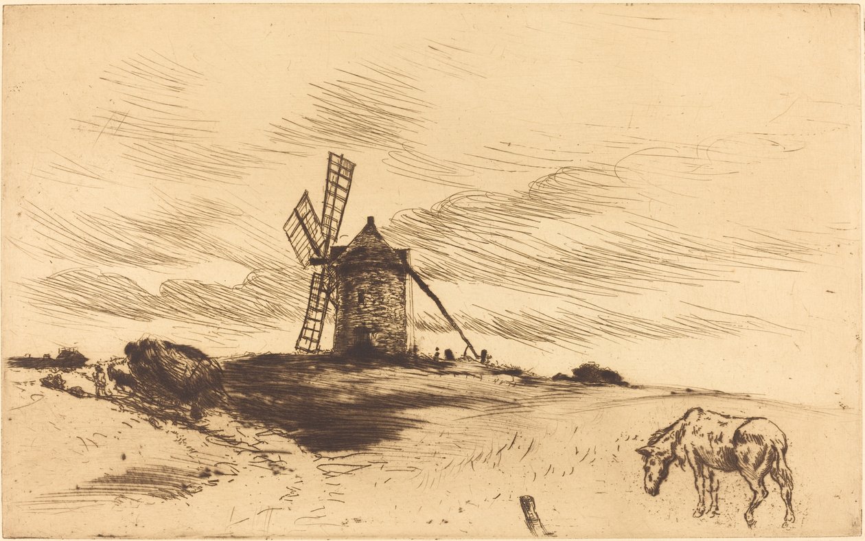 El molino de Saint Jacut de Norbert Goeneutte