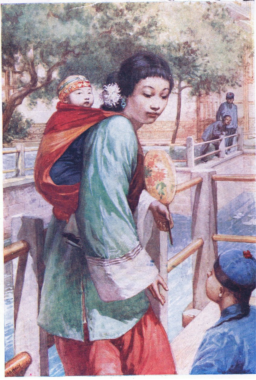 Niños chinos c.1900 de Norman Hardy