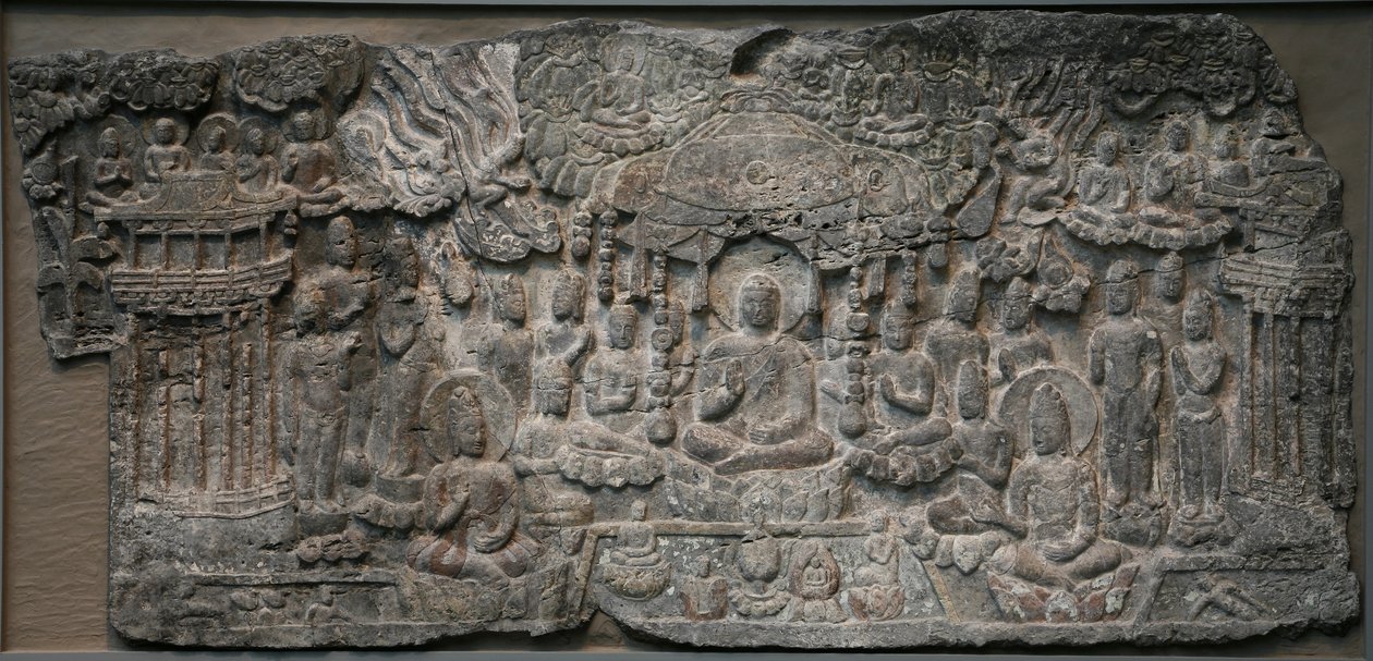 Paraíso Occidental, Handan, Provincia de Hebei, 550-577 de Northern Qi Dynasty Chinese Scool