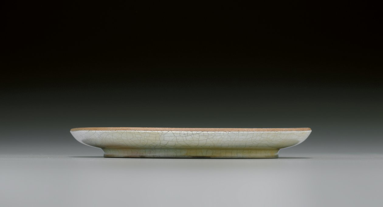Raro plato de Ruyao de Northern Song Dynasty Chinese School