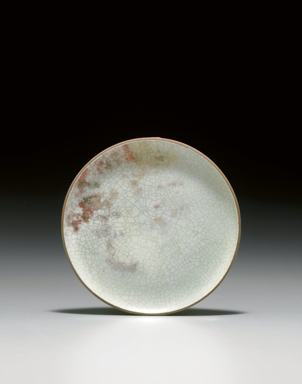 Plato Ruyao raro (cerámica) de Northern Song Dynasty Chinese School