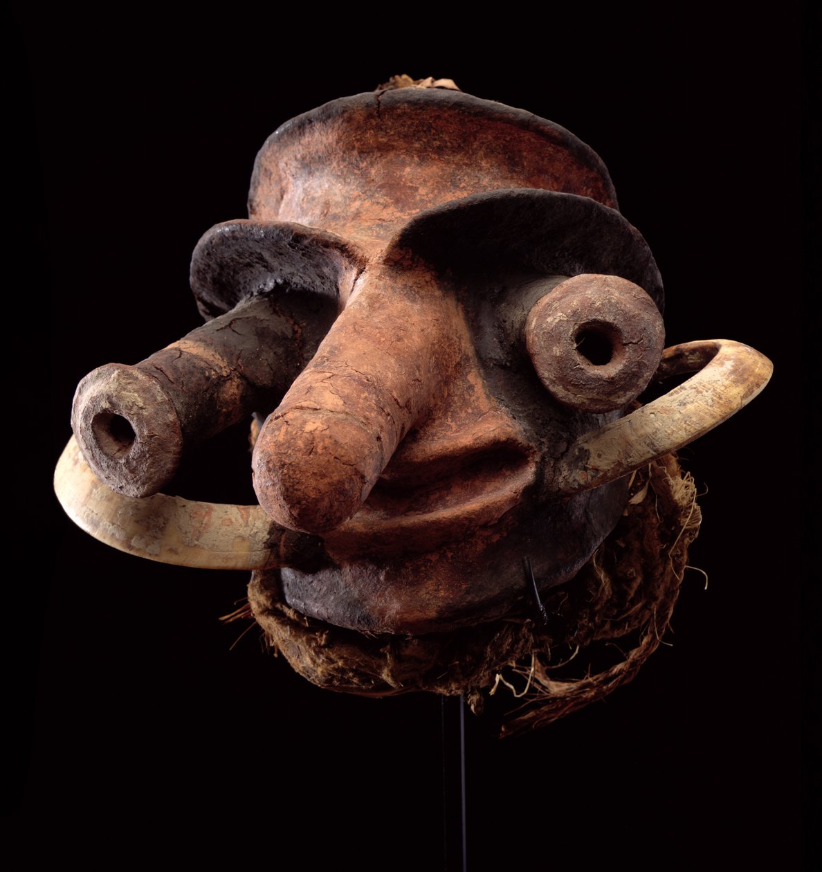 Cabeza de marioneta de Vanuatu, de la isla Malekula (anteriormente las Nuevas Hébridas) Oceanía de Oceanic