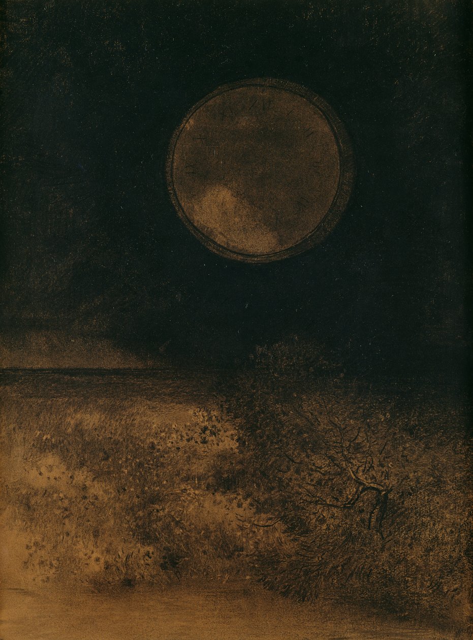 La Esfera (Globo), 1890-5 de Odilon Redon