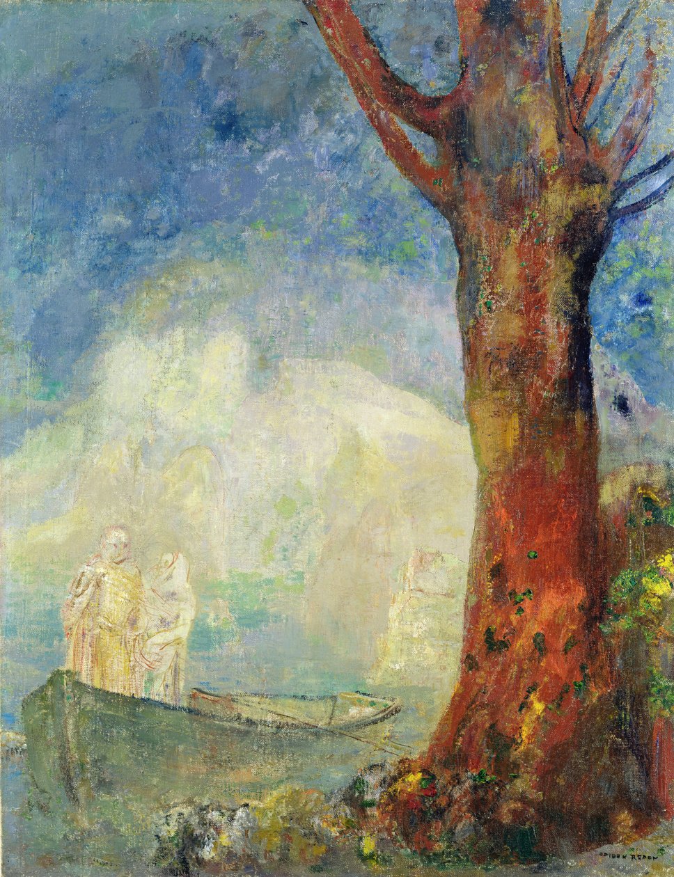 La Barca, c.1900 de Odilon Redon