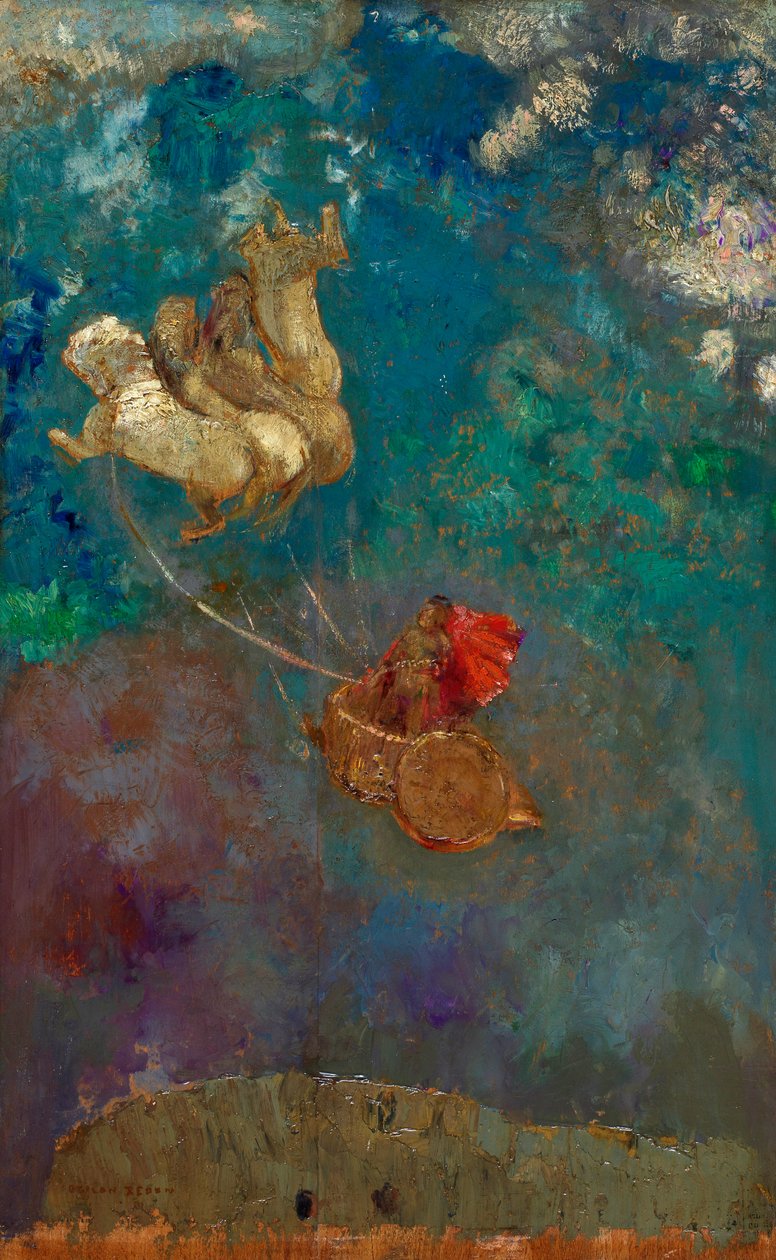 El carro de Apolo, 1907-10 de Odilon Redon
