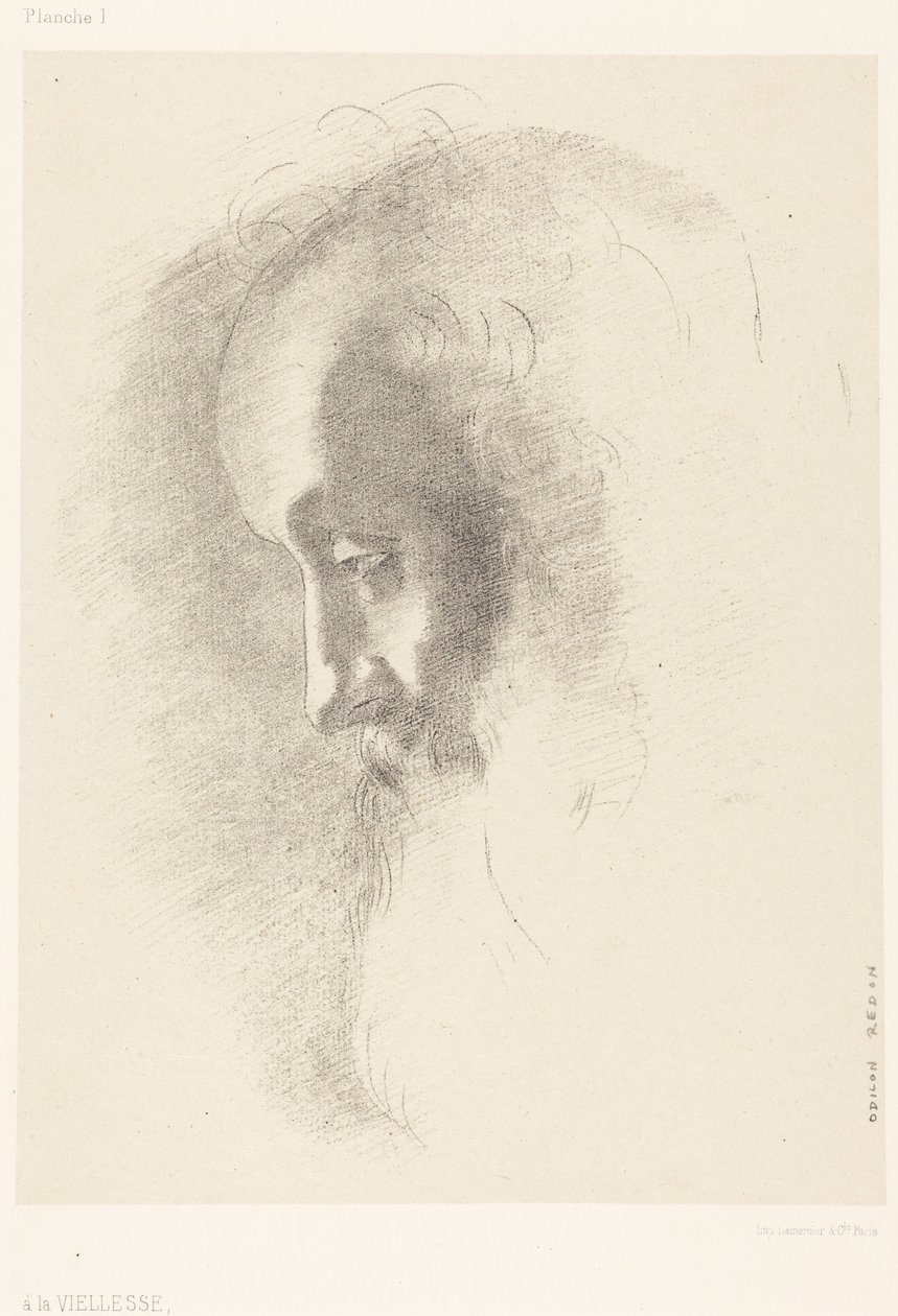 A la vejez de Odilon Redon