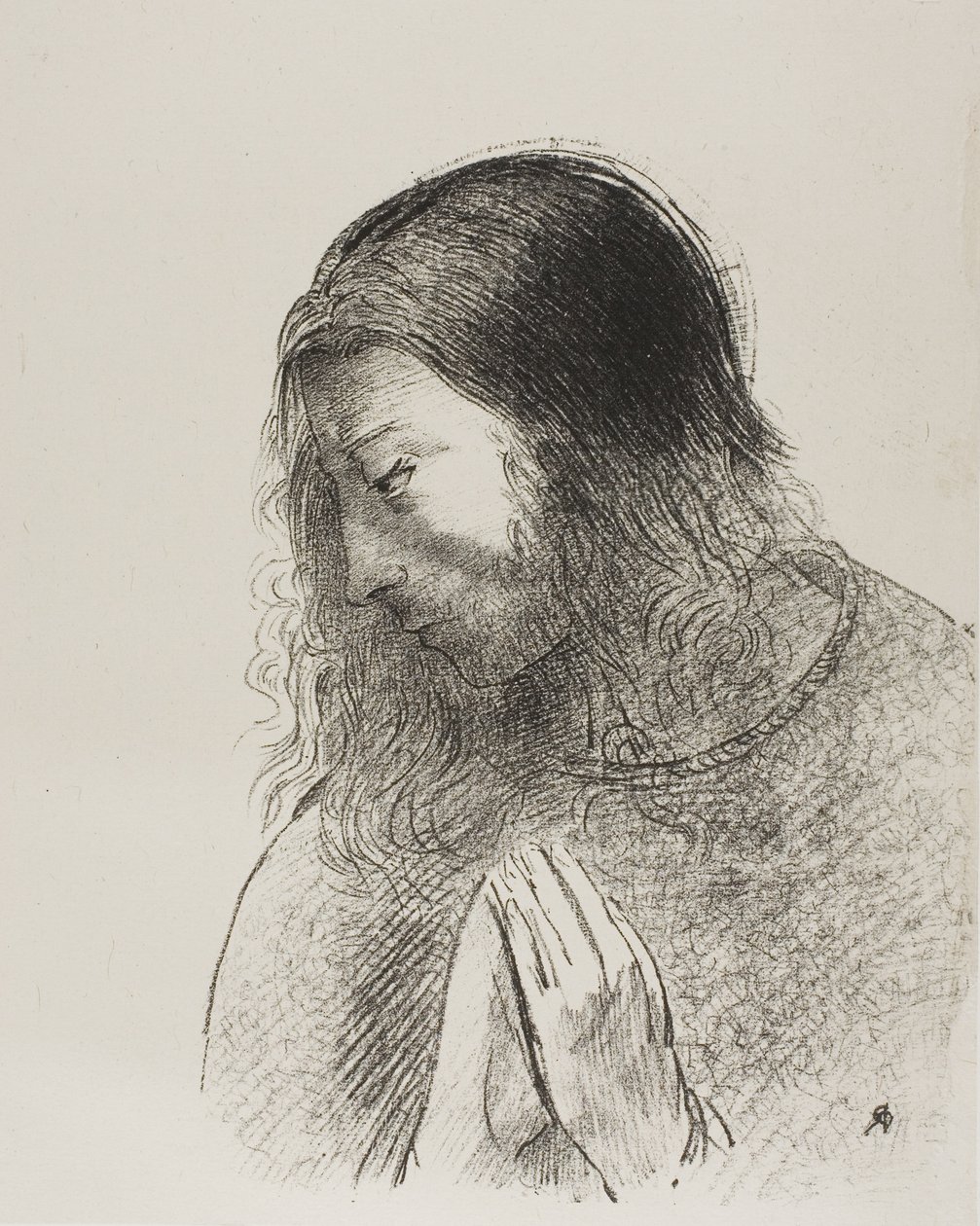 Y Yo, Juan, Vi Estas Cosas, y Las Oí, placa 12 de 12 de Odilon Redon