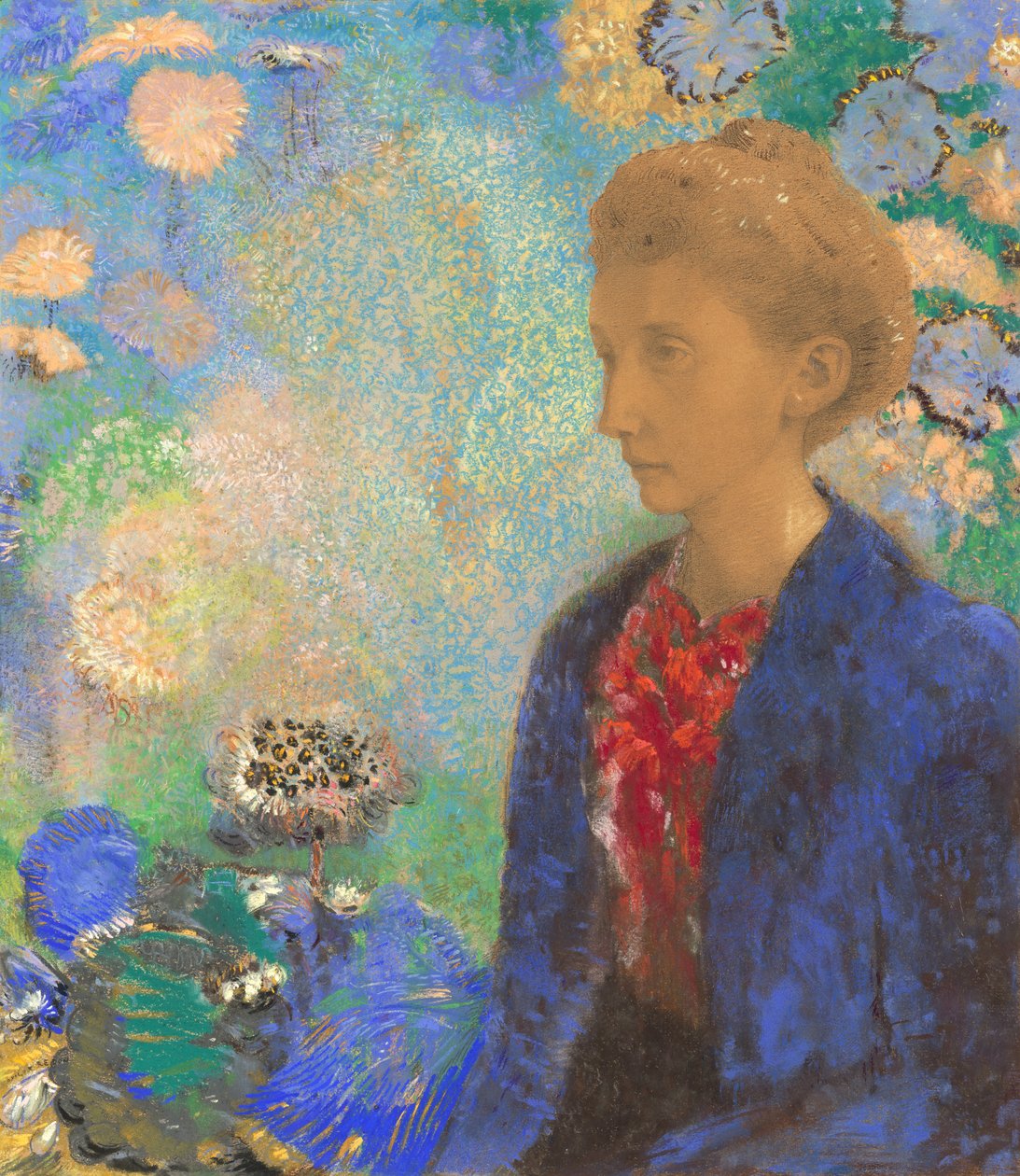 Baronesa de Domecy de Odilon Redon
