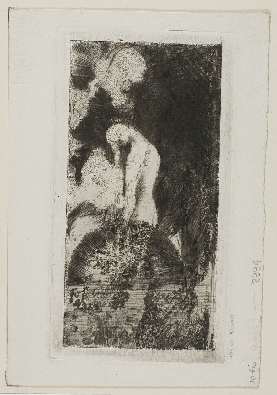 Bañista de Odilon Redon