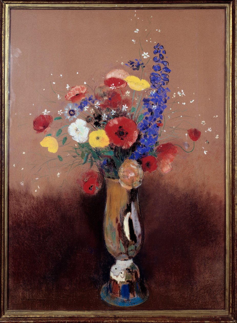Ramo de flores del campo de Odilon Redon