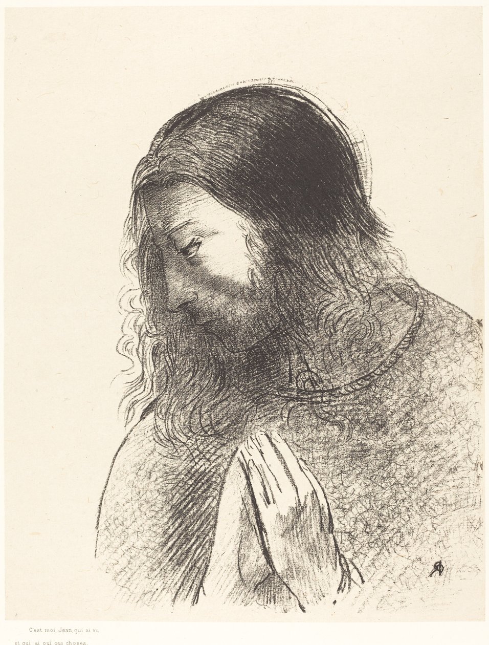 Soy yo, Juan, quien vio y oyó estas cosas de Odilon Redon