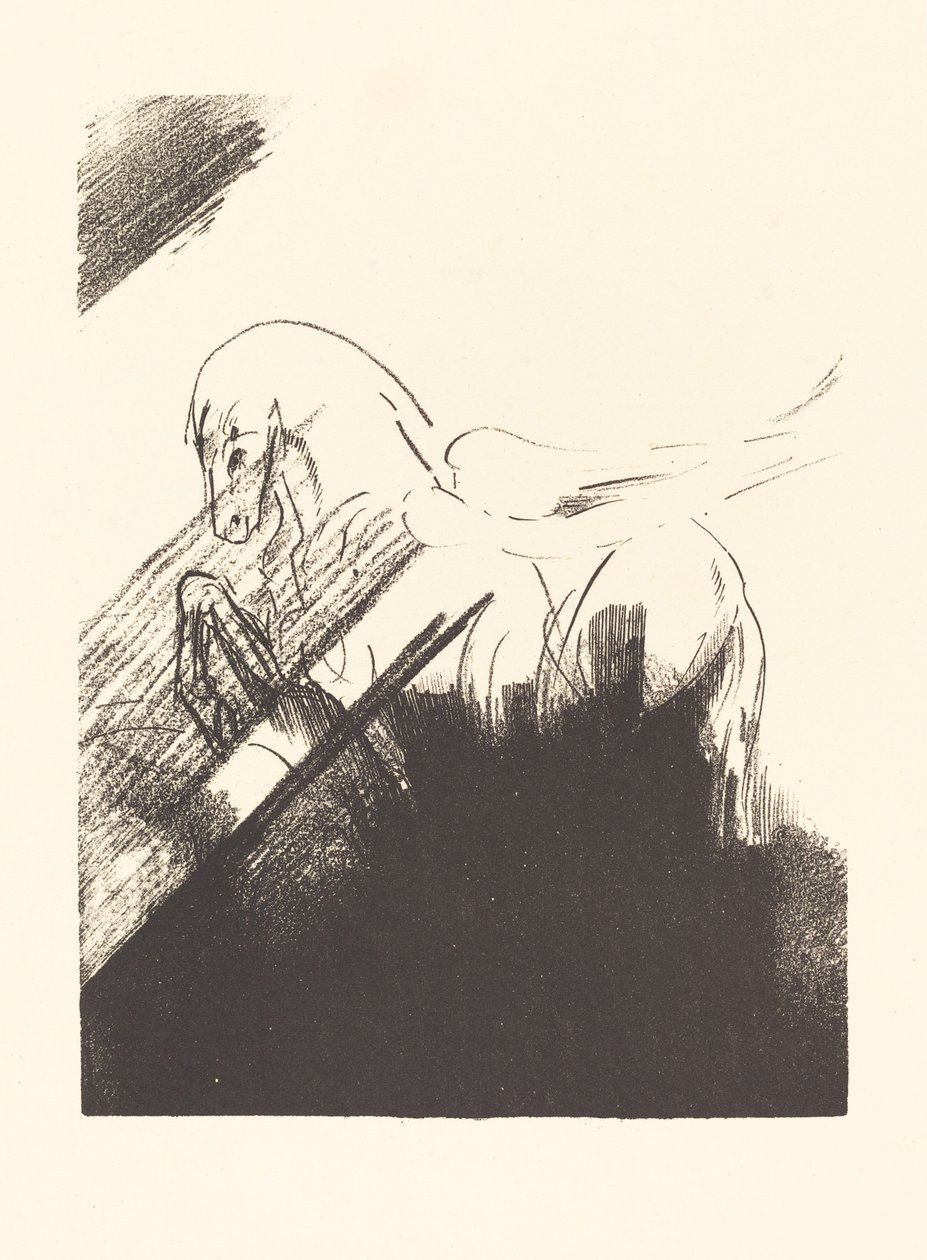 Caballo alado de Odilon Redon