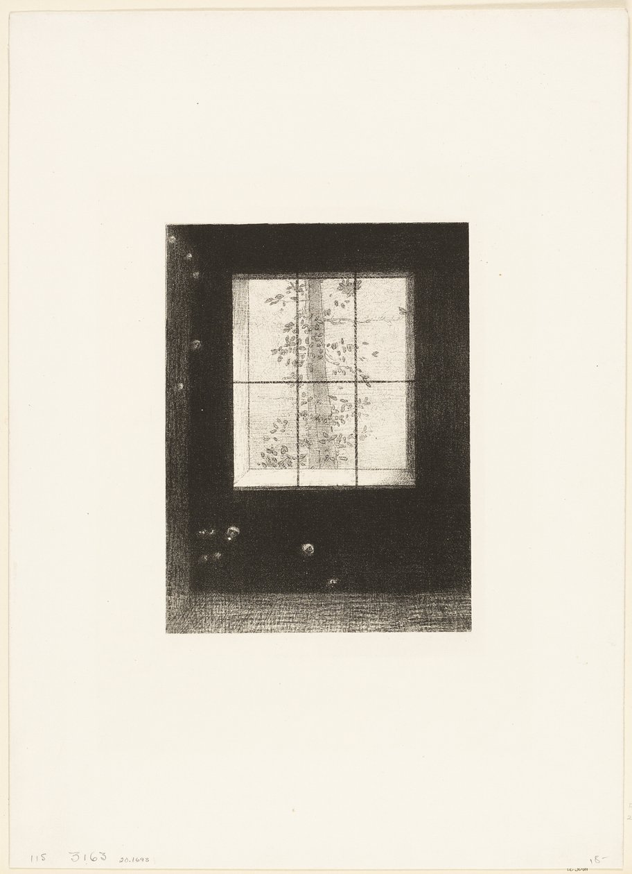 Día, placa 6 de Sueños de Odilon Redon