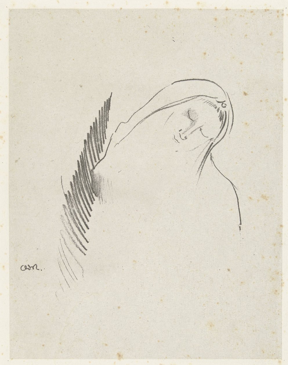 de bofetada Sueño de Odilon Redon