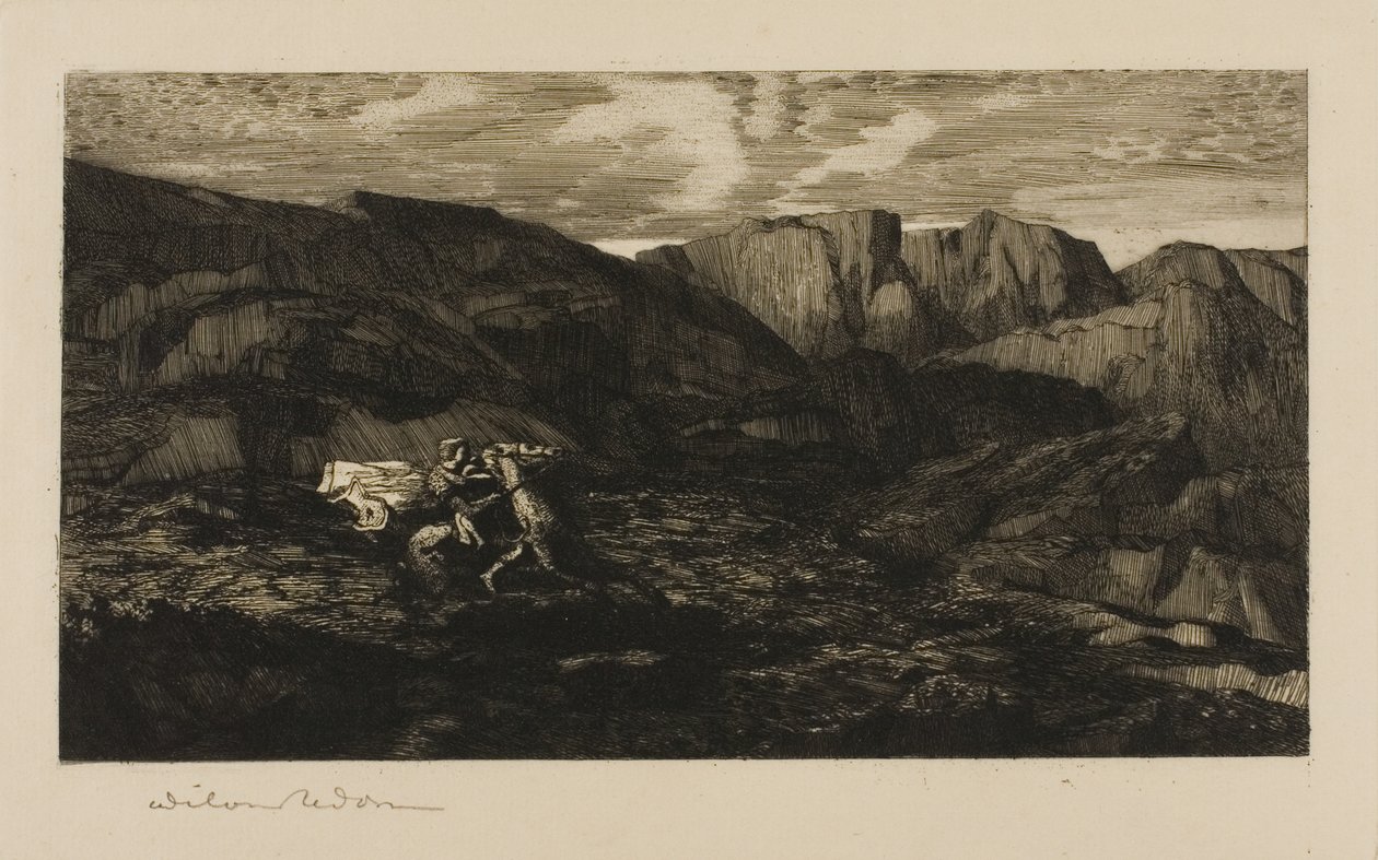 Miedo de Odilon Redon