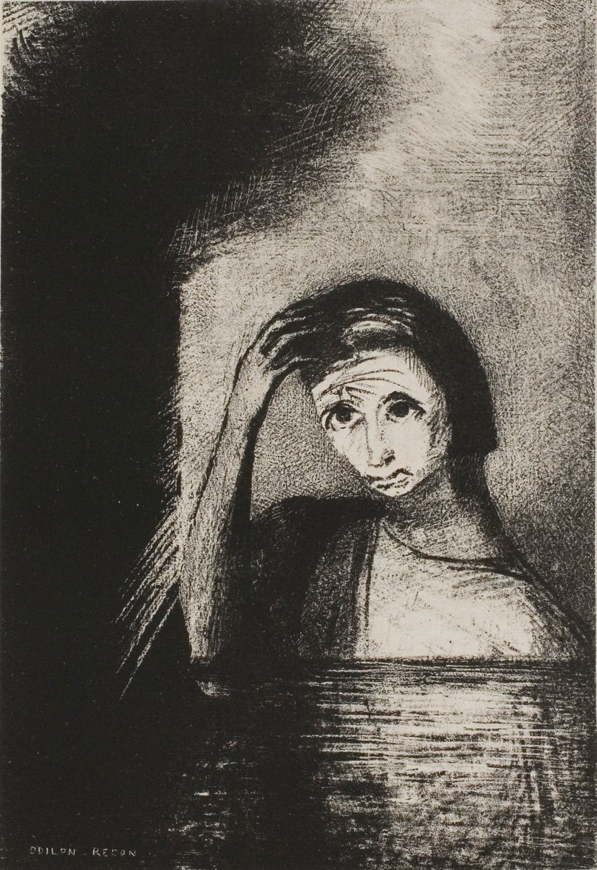 Frontispicio de Les Debacles de Emile Verhaeren de Odilon Redon