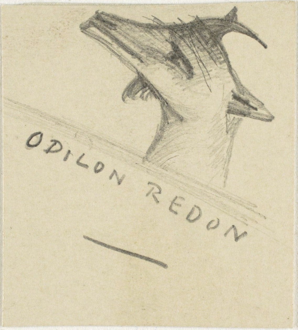 Cabra de Odilon Redon