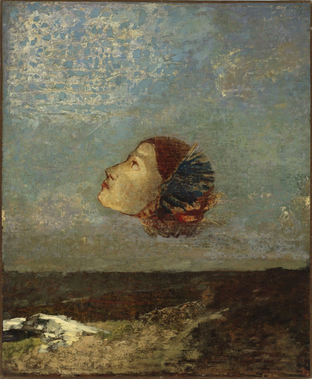 Homenaje a Goya de Odilon Redon