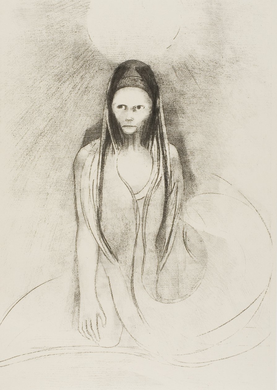 ¡La inteligencia era mía! ¡Me convertí en el Gran Buda!, placa 12 de 24 de Odilon Redon