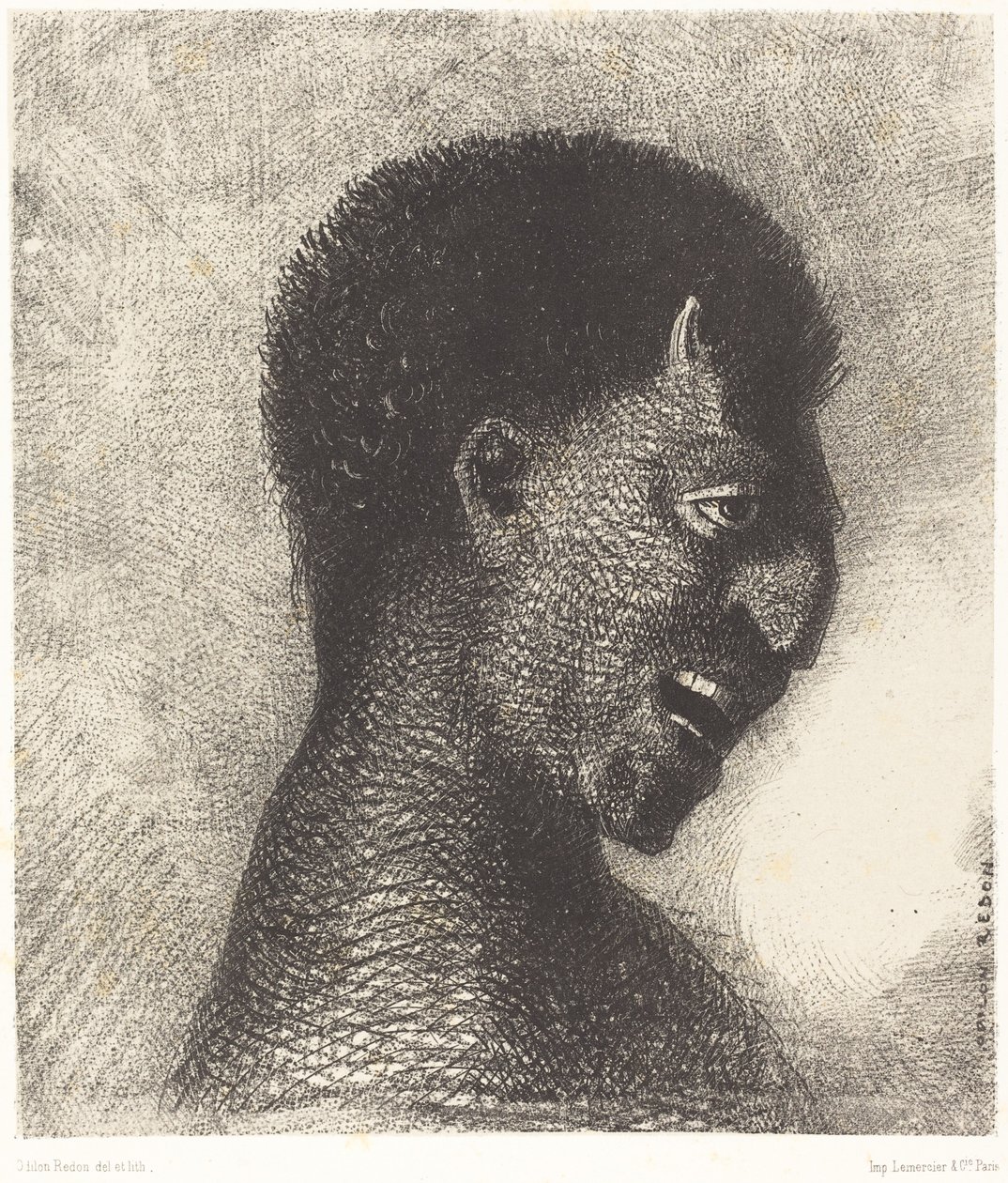 Le Satyre au cynique sourire de Odilon Redon