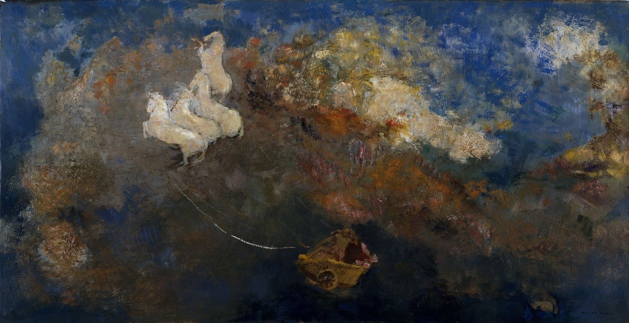 El carro de Apolo de Odilon Redon