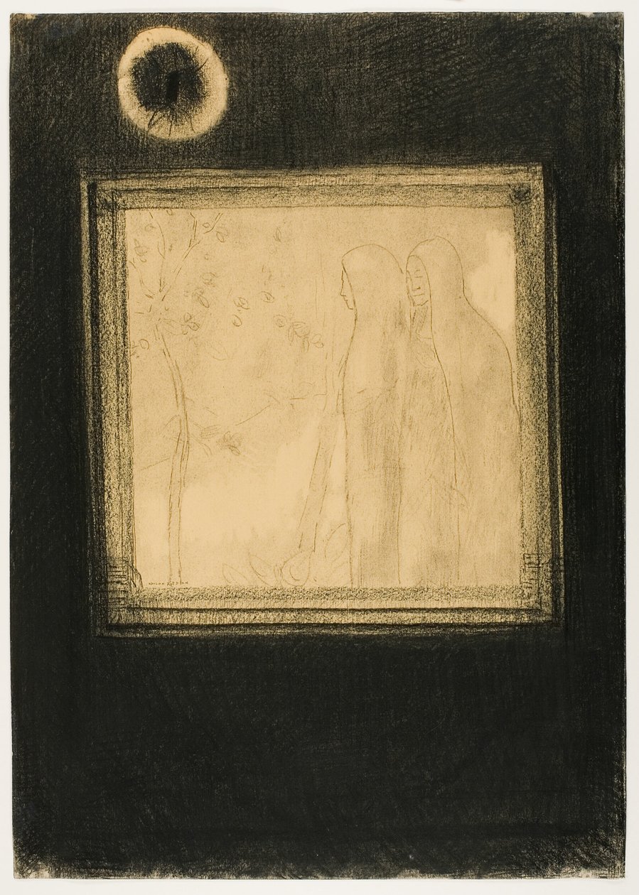 Mujeres piadosas de Odilon Redon
