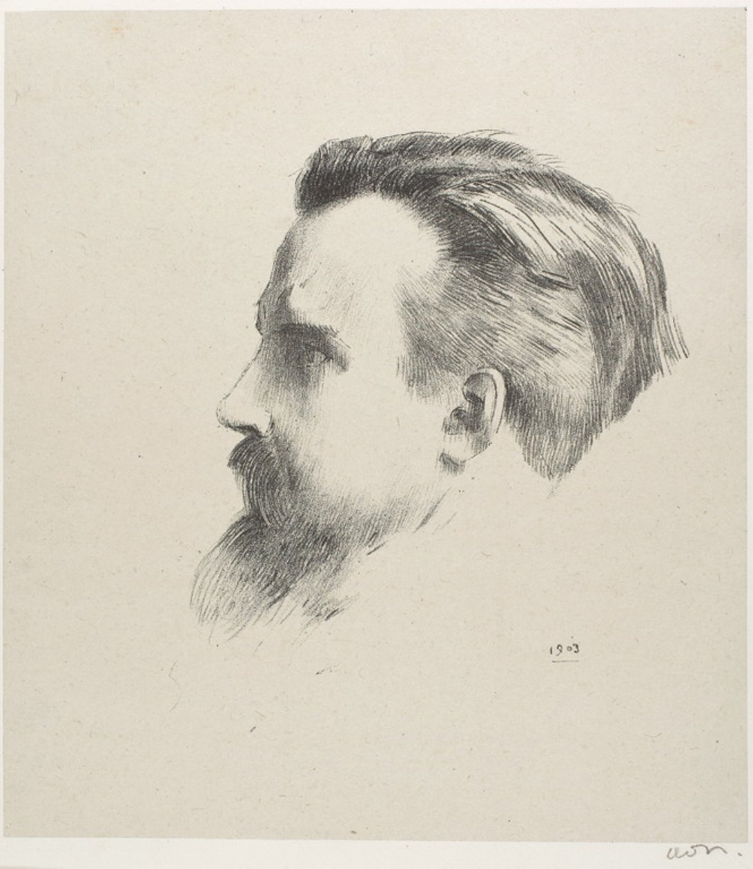 Retrato del Pintor Maurice Denis de Odilon Redon