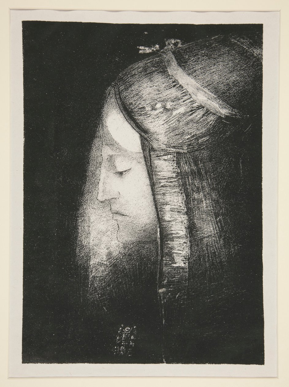 Profil de lumi?re (Perfil de luz) de Odilon Redon