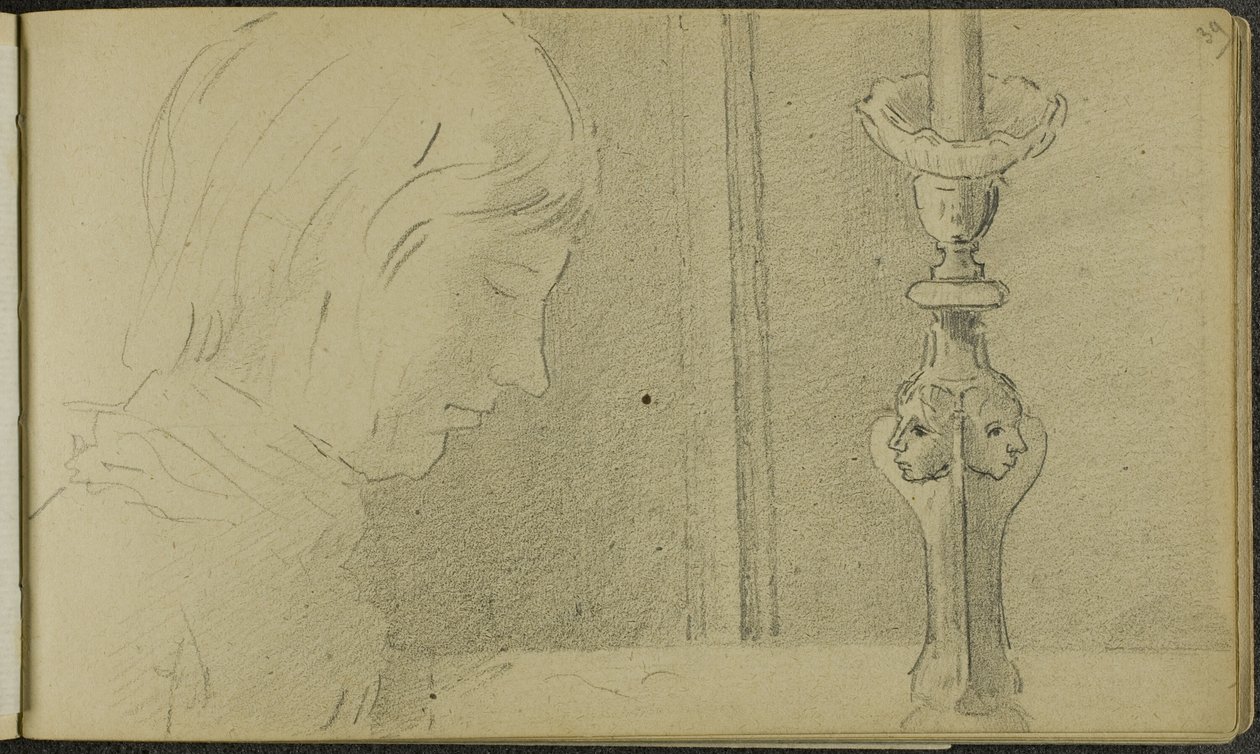 Cuaderno de bocetos de Odilon Redon