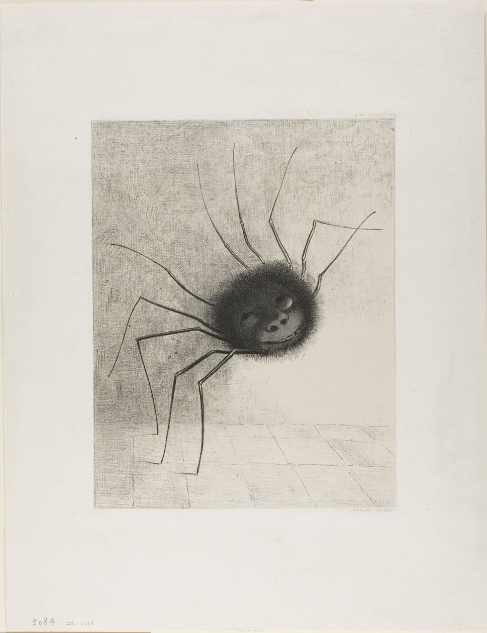 Araña de Odilon Redon